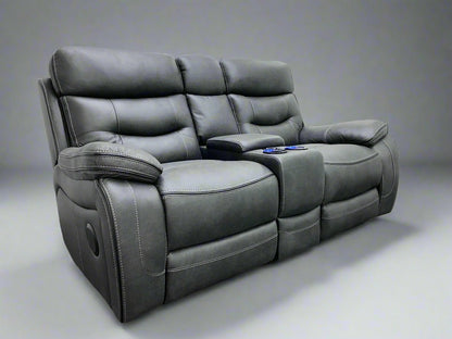 "Premiere Cini-Sound" Electric Recline 2 Seater Sofa